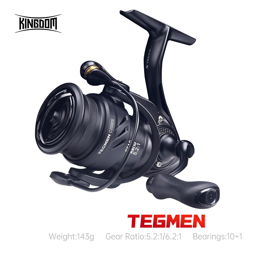 Abu Garcia Reel Revo - Kingdom Tegmen 5.2:1 6.2:1 143g mulinelli