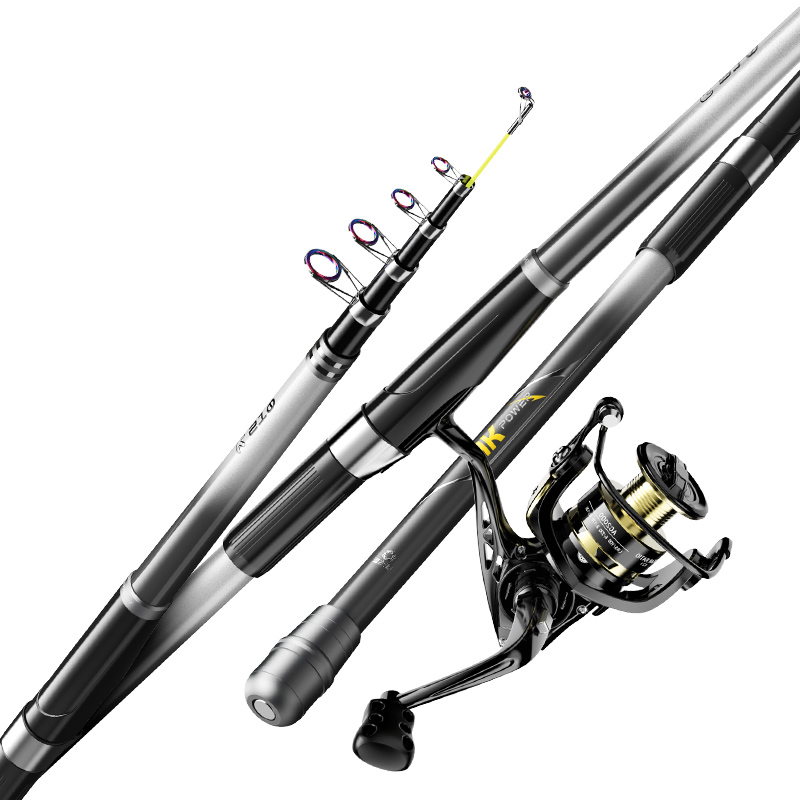 Fishing Boat Fiberglass - Canna da Pesca Telescopica in Fibra